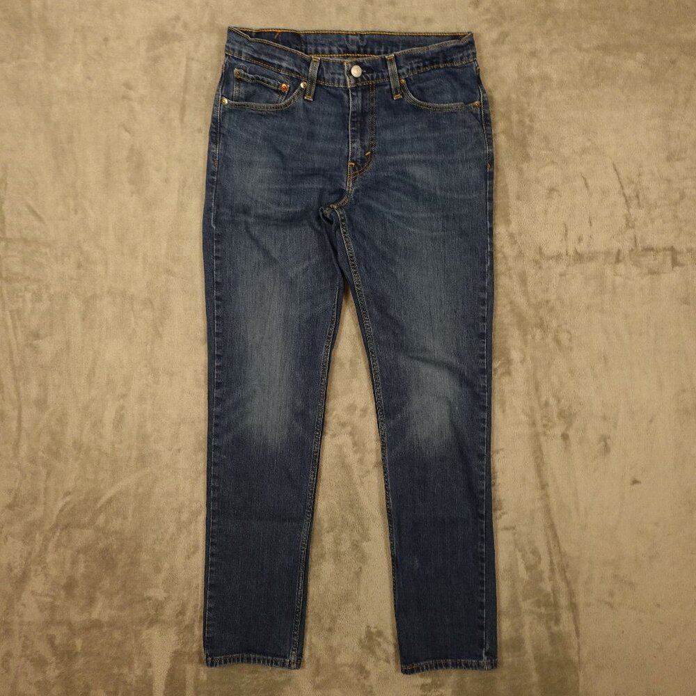 Levi's jeans 511 slim fit men's 32x34 blue denim red tab